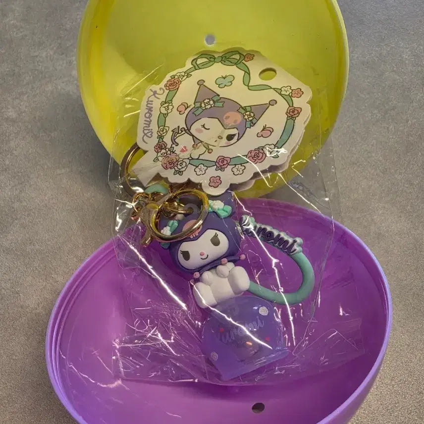[BUNJANG] Sanrio Kuromi Wind Chime Keychain / [새상품] 산리오 쿠로미 윈드벨 키링