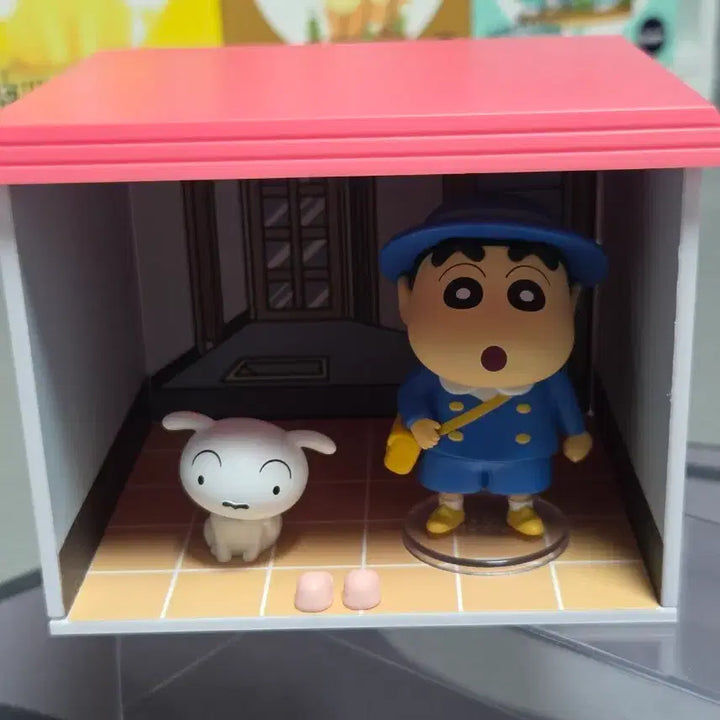 [BUNJANG] Crayon Shin-chan Spring House Figure Set / 짱구는못말려 52토이 봄날의집 짱구 흰둥이 피규어 세트