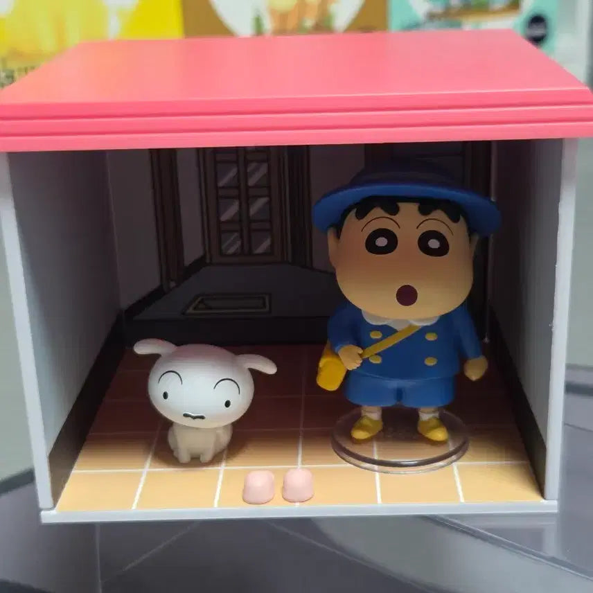 [BUNJANG] Crayon Shin-chan Spring House Figure Set / 짱구는못말려 52토이 봄날의집 짱구 흰둥이 피규어 세트