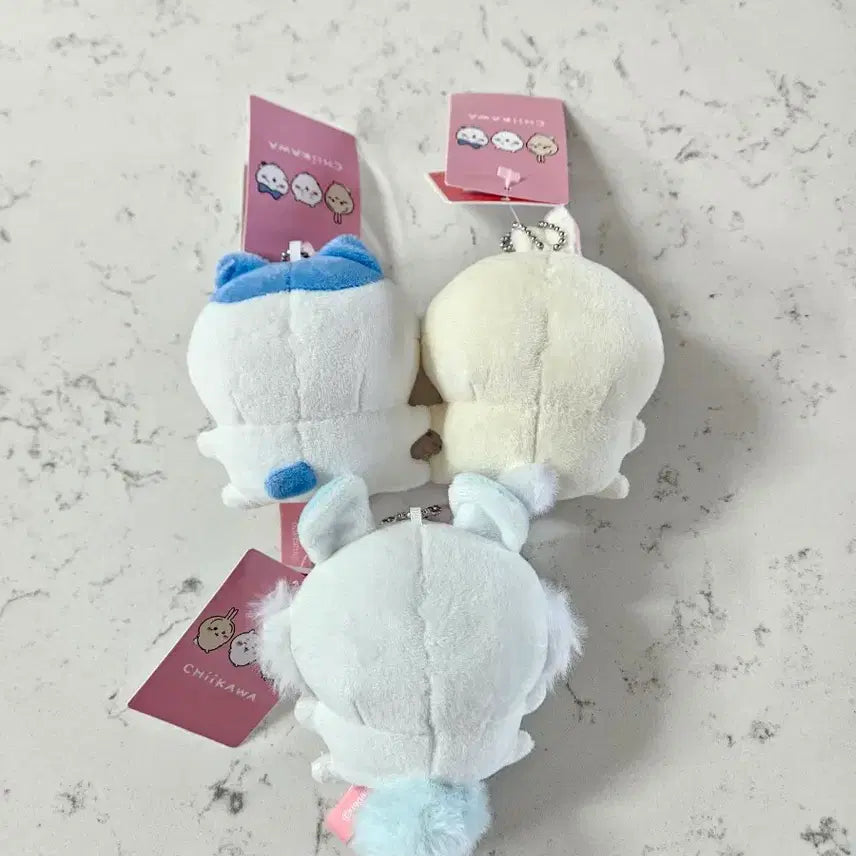 [BUNJANG] Cheekawa Mini Doll Set 3 Types Bundle (Hachiware, Usagi, Momonga) / 먼작귀 치이카와 콩눈 미니 인형 3종 세트 일괄  하치와레 우사기 모몽가