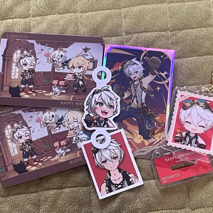 [BUNJANG] Genshin Impact Bennett Merchandise Bundle / 원신 베넷 굿즈
