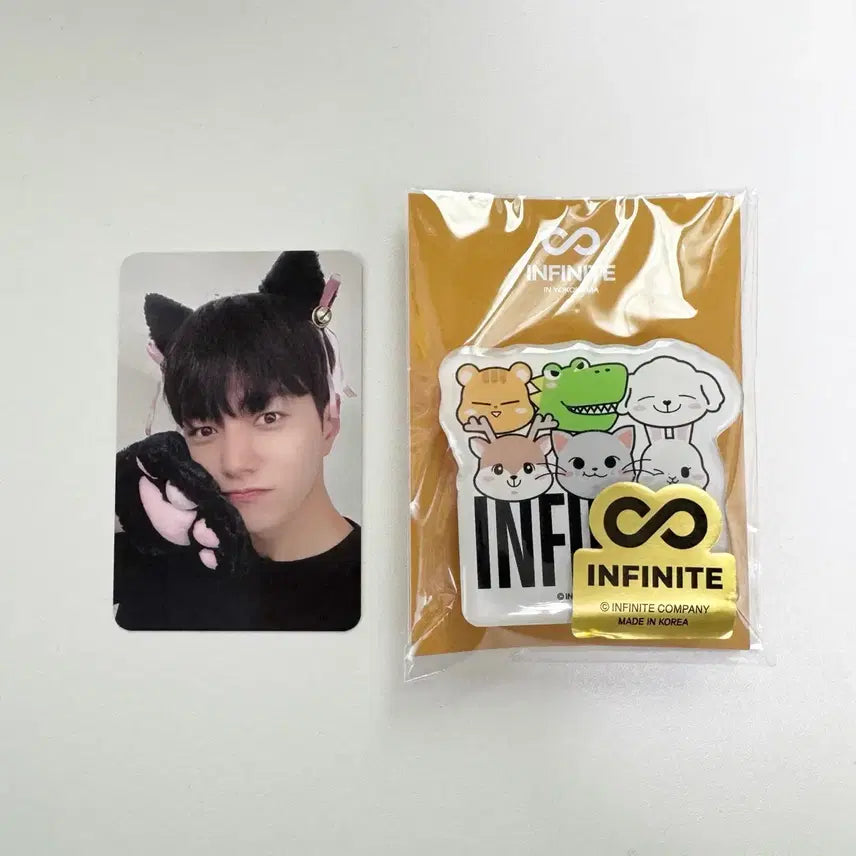 [BUNJANG] INFINITE L Kim Myungsoo Yokohama Japan Grip Tok MD POB / 인피니트 엘 김명수 포카 양도 일본 요코하마 그립톡 엠디 미공포