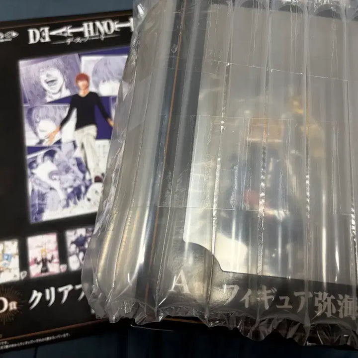 [BUNJANG] Death Note Misa A Prize Figure + D Prize Clear File Set (Sealed) / 데스노트 a상 미사 피규어 미개봉+ 서비스 3개