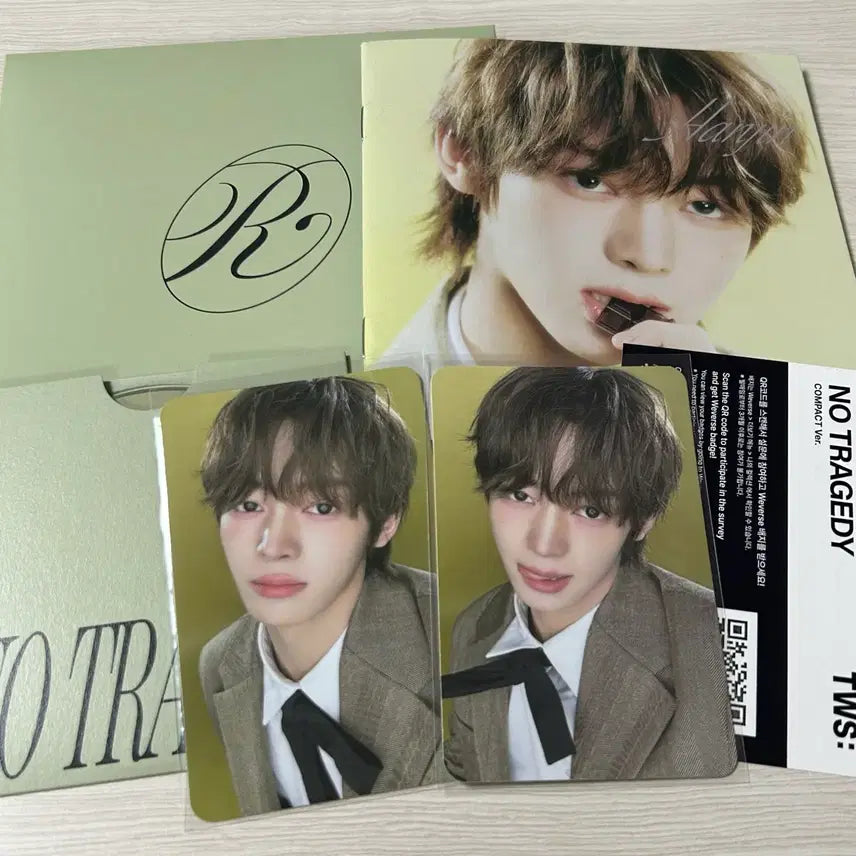 [BUNJANG] TWS Compact Rush Han Jin Set Album Photocard / 투어스 컴팩트 rush 한진 세트 앨범 포카 no tragedy