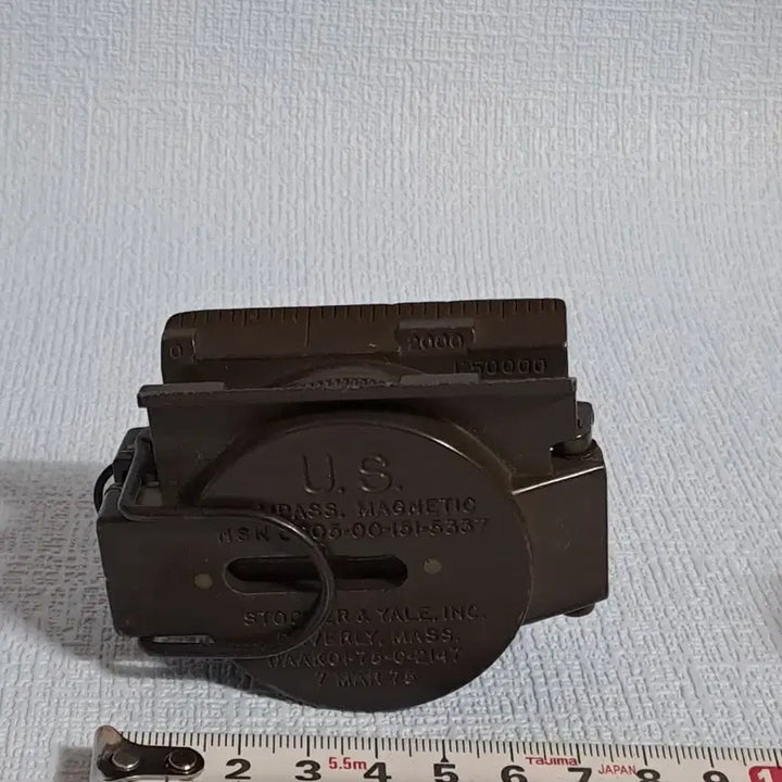 [BUNJANG] Vintage US Military Lensatic Compass Metal Case 1978 / 미군용품 [ 군용 나침반 ] US 근대사 수집품