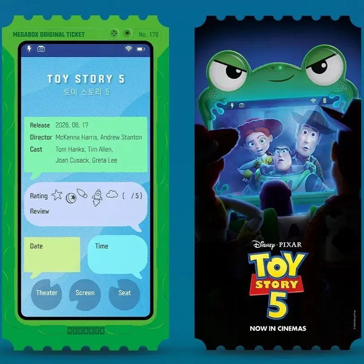 [BUNJANG] Toy Story 5 OT Original Ticket / 토이 스토리5 오티 오리지널 티켓