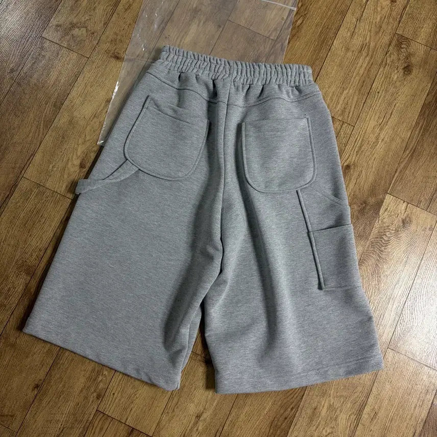[BUNJANG] MJD Wide Carpenter Bermuda Shorts Gray / mjd 와이드 카펜터 버뮤다 팬츠 그레이