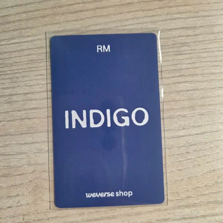 [BUNJANG] BTS RM Indigo Weverse POB Photocard / 방탄소년단 알엠 인디고 위버스 특전 포카