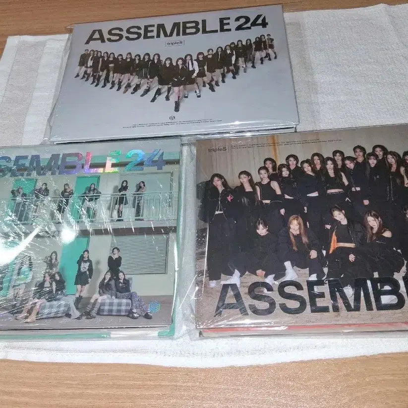 [SOLD OUT] 트리플에스 ASSEMBLE24 미개봉앨범  sealed 일괄