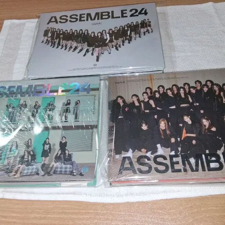 [SOLD OUT] 트리플에스 ASSEMBLE24 미개봉앨범  sealed 일괄