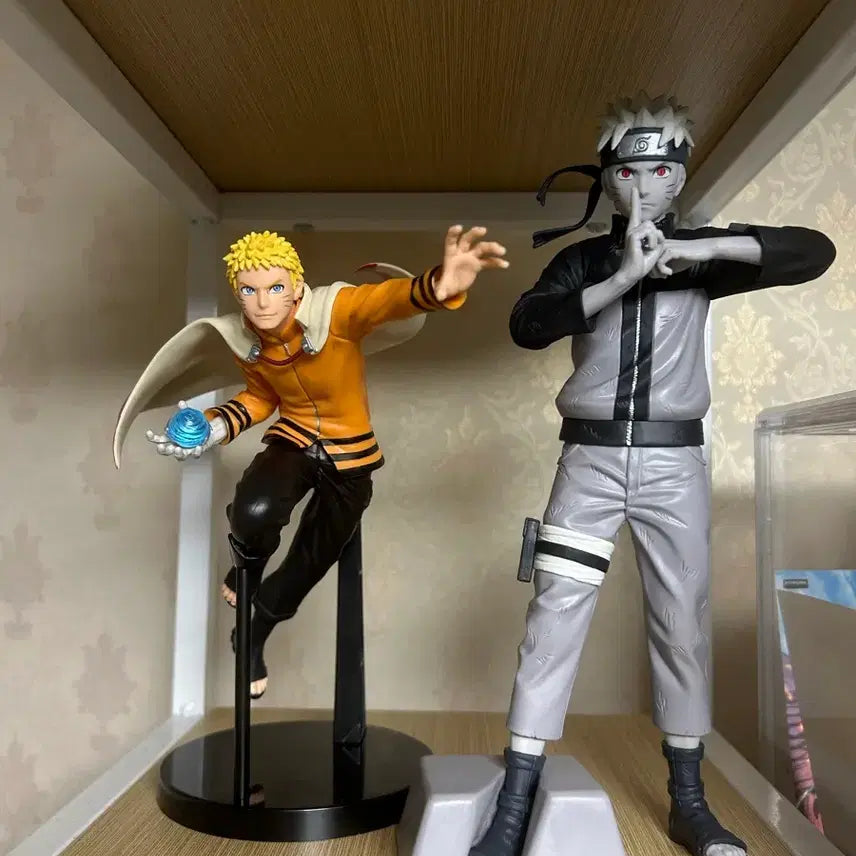 [BUNJANG] Naruto Hokage Noir &amp; Edge Vibration Stars Figures Set (2 Types) by Banpresto / 나루토 호카게 피규어 누아르엣지 반프레스토 바이브레이션 스타즈 2종