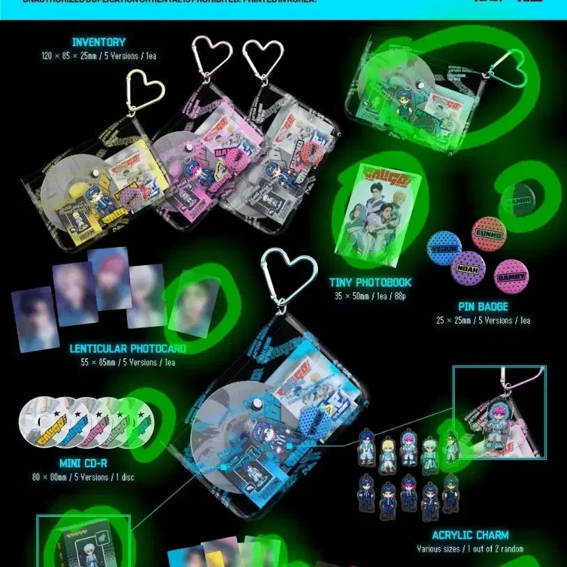 [BUNJANG] Plaive Caligo Part 2 Inventory Album Hamin Set / 플레이브 칼리고파트투 인벤토리앨범 하민세트