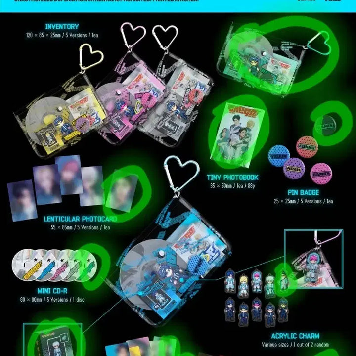 [BUNJANG] Plaive Caligo Part 2 Inventory Album Hamin Set / 플레이브 칼리고파트투 인벤토리앨범 하민세트