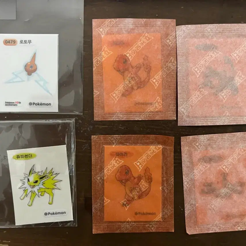 [BUNJANG] Pokemon 30th Anniversary Artwork Ttibus / 각종 포켓몬 30주년 아트웍 띠부씰