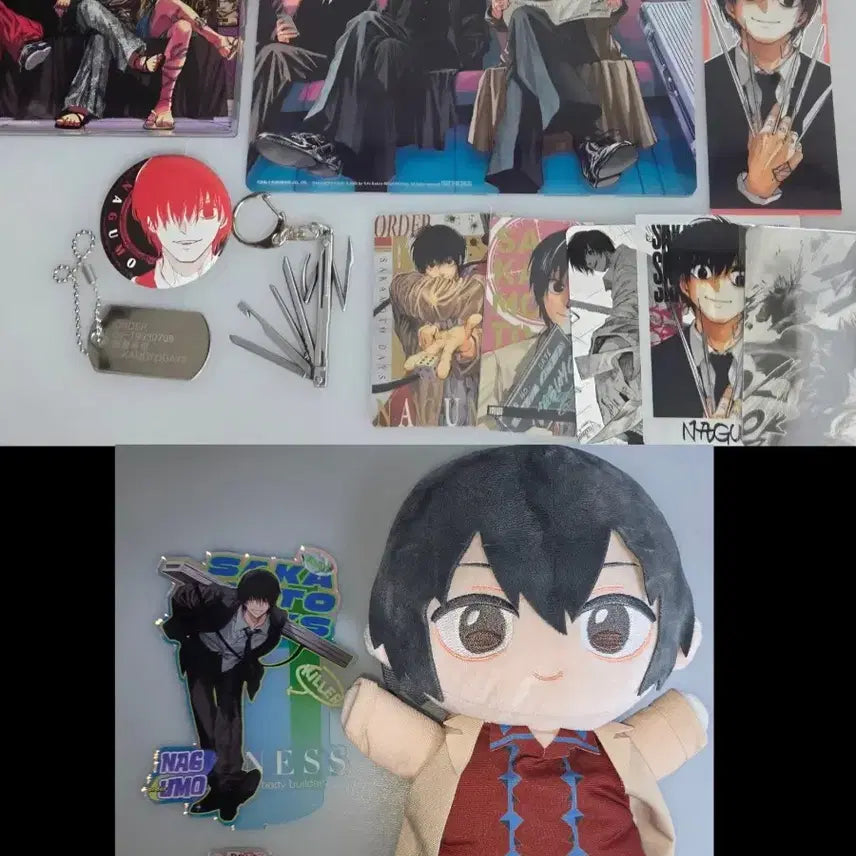 [BUNJANG] Sakamoto Days Nagumo Goods Bundle Set / 사카모토데이즈 나구모 굿즈 일괄