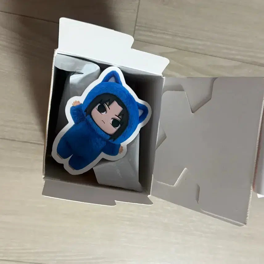 [BUNJANG] Nabubu Naruto Kittenland Sasuke Plush Toy / 당일발송) 나부부 3탄 나루토 키튼랜드 인형 eaki 사스케