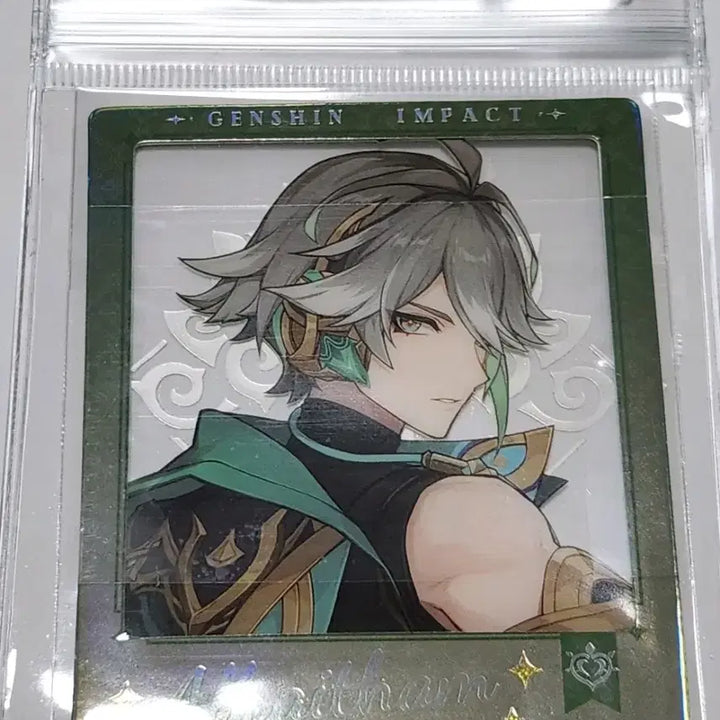 [BUNJANG] Genshin Impact Alhaitham Sumeru Polaroid / 알하이탐  - 원신 카페 수메르 폴라로이드