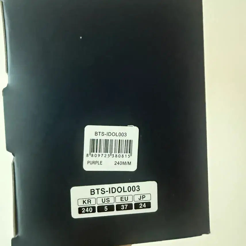[BUNJANG] BTS IDOL Goods Slippers / BTS IDOL 굿즈 슬리퍼