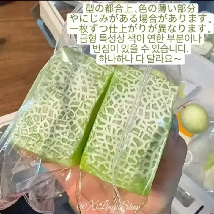 [BUNJANG] Rilakkuma Melon Squishy Butter Texture Toy / 리락쿠마 멜론 말랑이 버터 질감