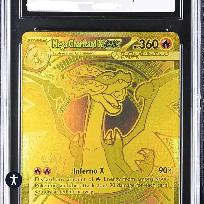 [SOLD OUT] CGC 메가 리자몽X ex 포켓몬 카드