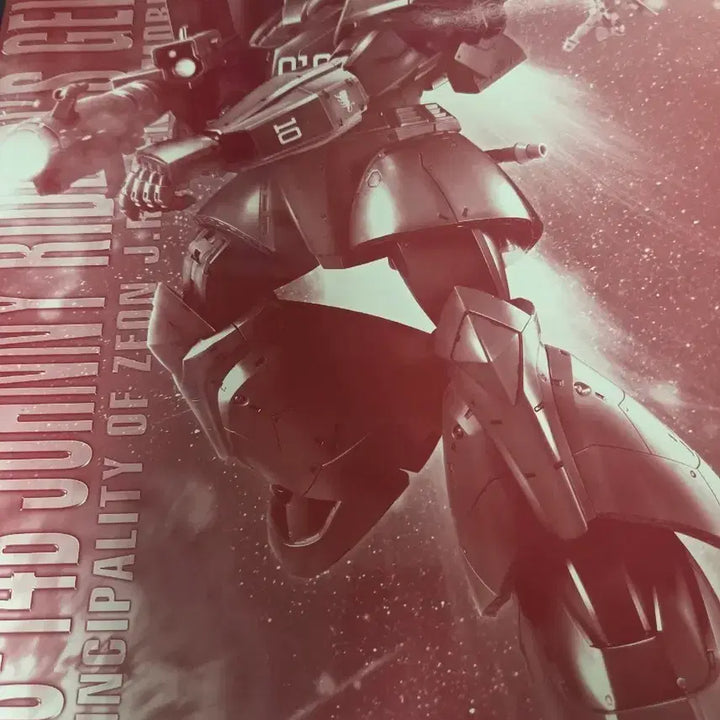 [BUNJANG] MG Johnny Ridden Gelgoog + Delpi Decal / mg 조니라이덴 겔구그+델피데칼