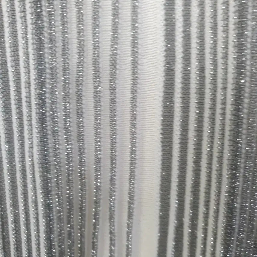 [BUNJANG] Bernice Knit Pleated Skirt Silver / 베르니스     니트  주름 치마