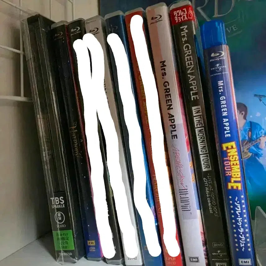 [BUNJANG] Mrs. GREEN APPLE Blu-ray &amp; DVD Collection / 블루레이 DVD 양도 미세스그린애플 Mrs. GREEN APPLE