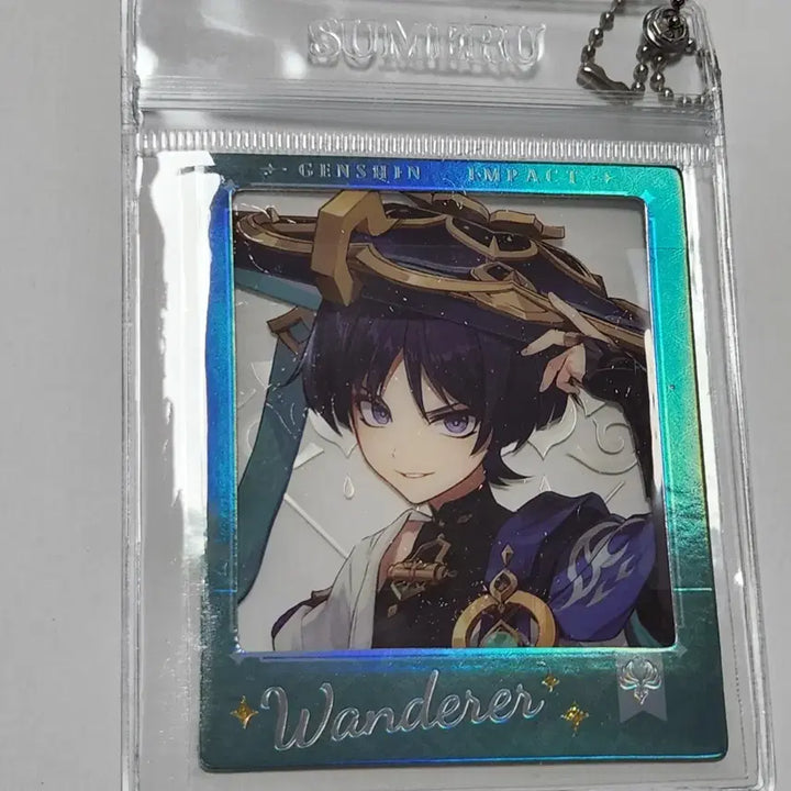 [BUNJANG] Genshin Impact Wanderer Sumeru Polaroid / 방랑자 - 원신 카페 수메르 폴라로이드