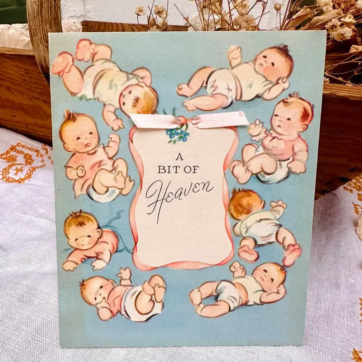 [BUNJANG] Vintage Baby Cards / 빈티지 베이비카드 뒹굴뒹굴