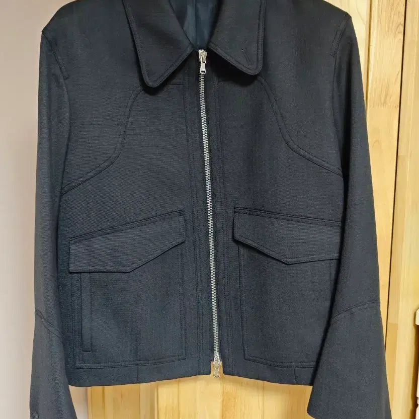 [BUNJANG] MAMAGARI Marzotto Wool Blouson Sample Jacket / 마마가리 마르조또 울 블루종 샘플자켓 48
