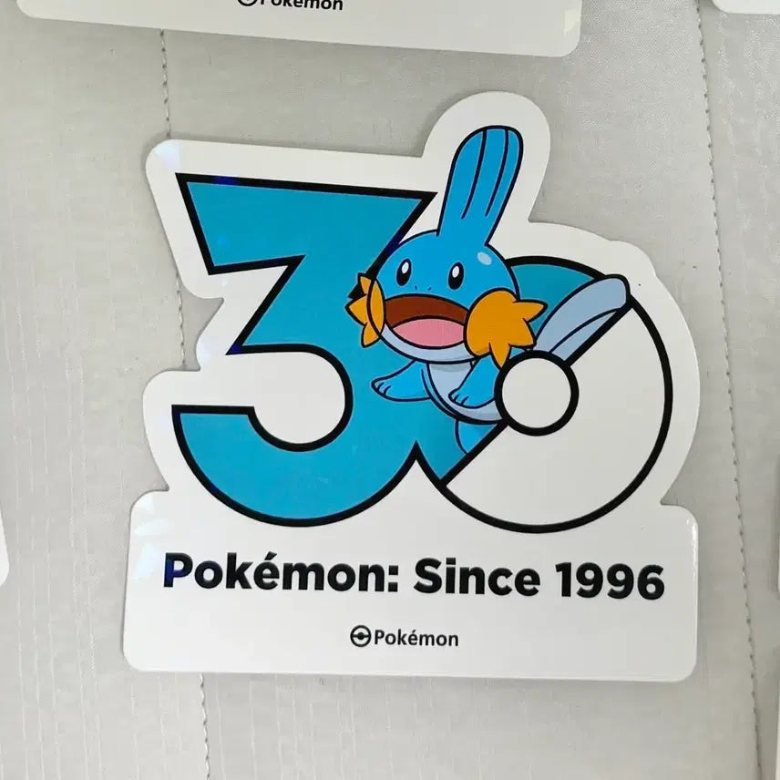 [SOLD OUT] 원가양도) 물짱이 포켓몬 30주년 로고스티커