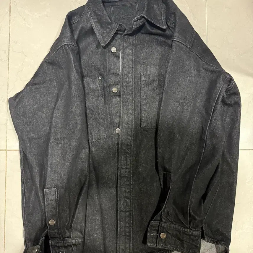 [BUNJANG] Wooyoungmi Jellyfish Denim Shirt - Size 48 / [당일출고,48사이즈] 우영미 젤리피쉬 데님 셔츠