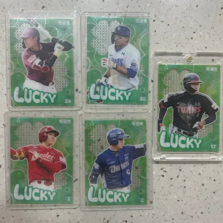 [BUNJANG] KBO Baseball Card Clover Set / 크보카드 클로버