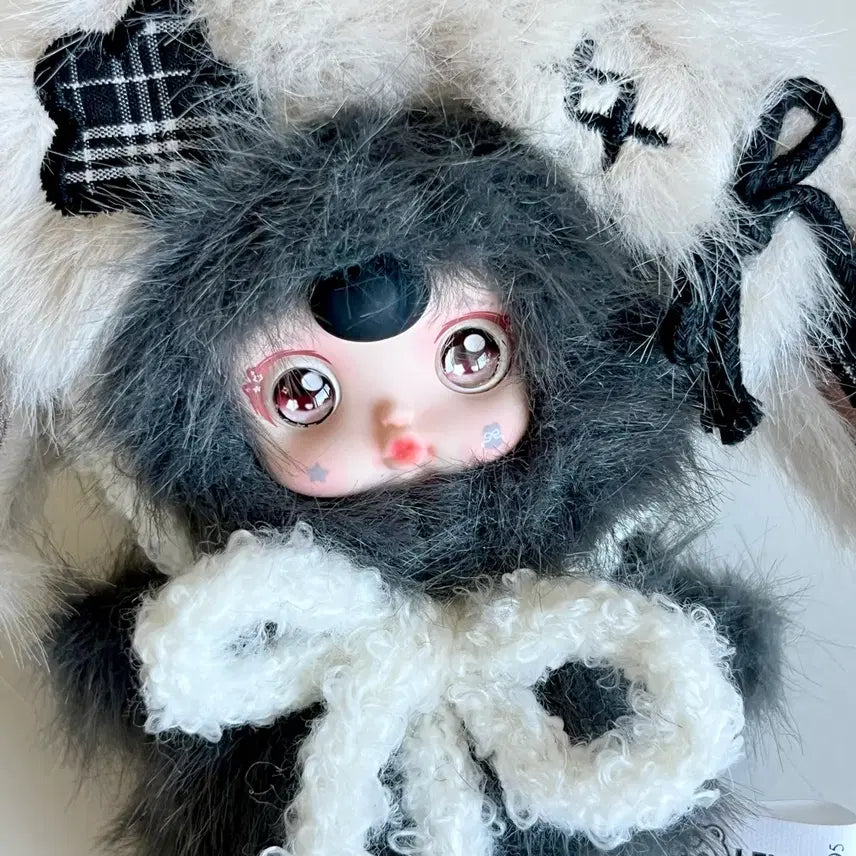 [BUNJANG] Babys 3 Yumi Vintage Grey Keychain / 베이비쓰리 유미 빈티지 _그레이