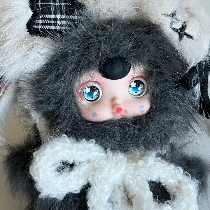 [BUNJANG] Babys 3 Yumi Vintage Grey Keychain / 베이비쓰리 유미 빈티지 _그레이