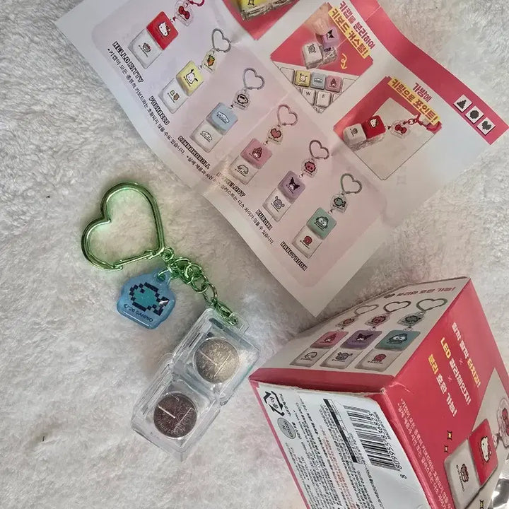 [BUNJANG] Sanrio Hangyodon LED Keycap Keyring / 산리오 LED 키캡 키링 한교동