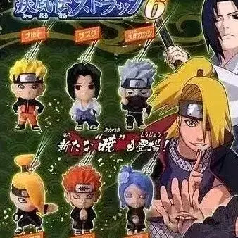 [BUNJANG] Naruto Shippuden Classic Figure Gacha Set of 6 / 일괄세트) 나루토 질풍전 고전 피규어 가챠 전6종