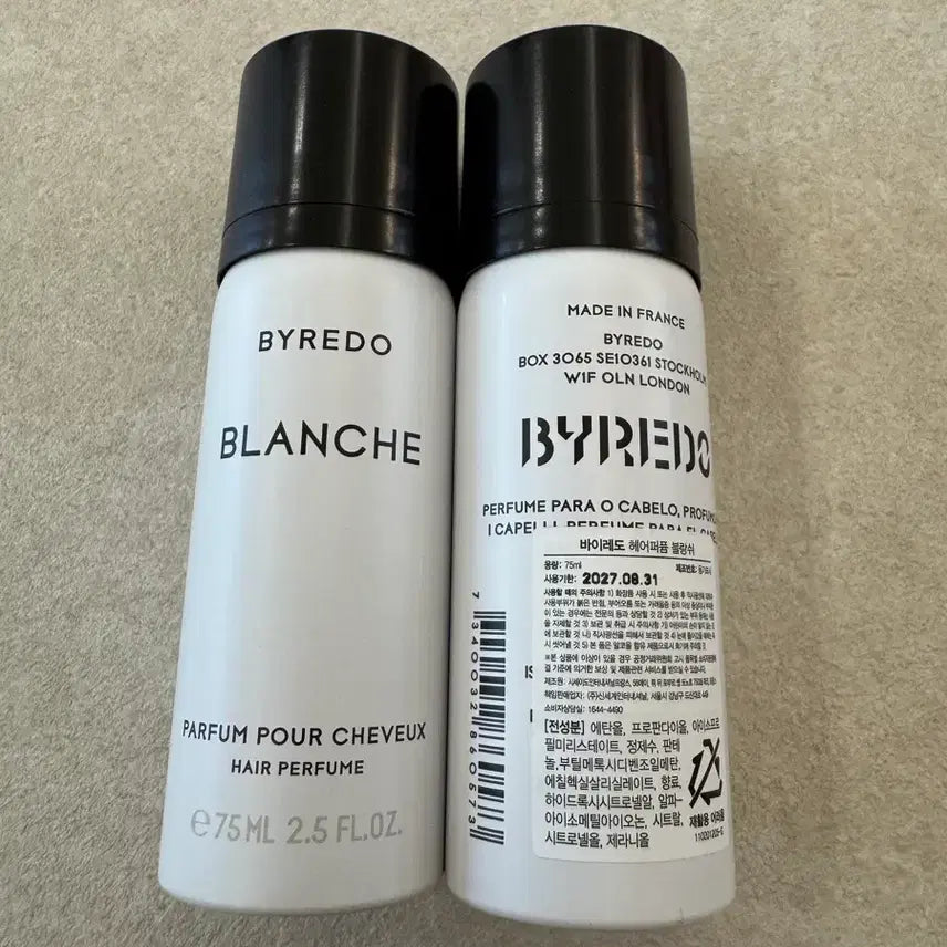 [BUNJANG] Byredo Blanche Hair Perfume 75ml / 바이레도 블랑쉬 헤어퍼퓸 75ml