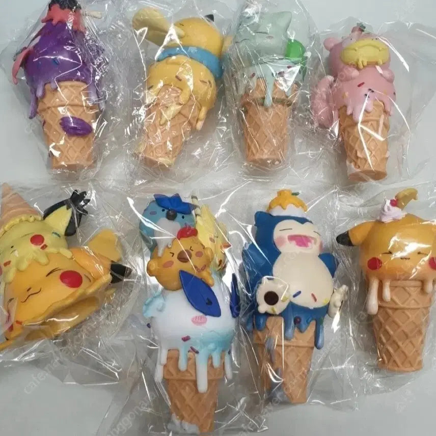 [SOLD OUT] 포켓몬스터 아이스크림 피규어 미개봉 8종 세트로 일괄 판매합니다.