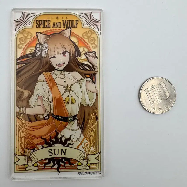 [BUNJANG] Spice and Wolf Acrylic Ring Card / 늑대와향신료 아크릴카드