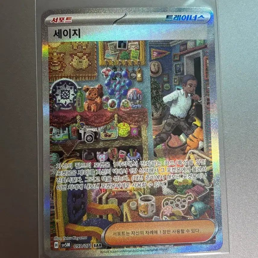 [BUNJANG] Pokemon Card Sage SAR 097/071 / 포켓몬카드 세이지 SAR 097/071
