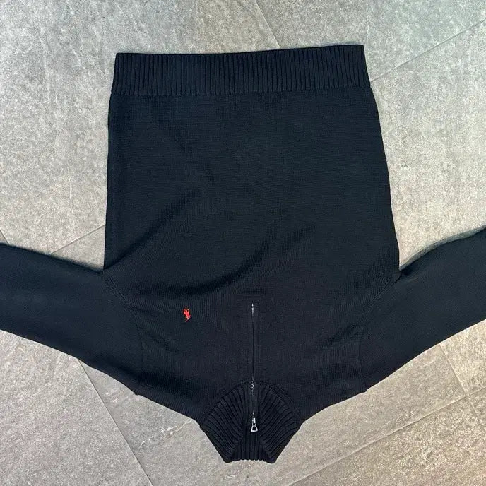 [BUNJANG] Polo Ralph Lauren Zip-Up Knit Black / 폴로 랄프로렌 집업 니트 블랙