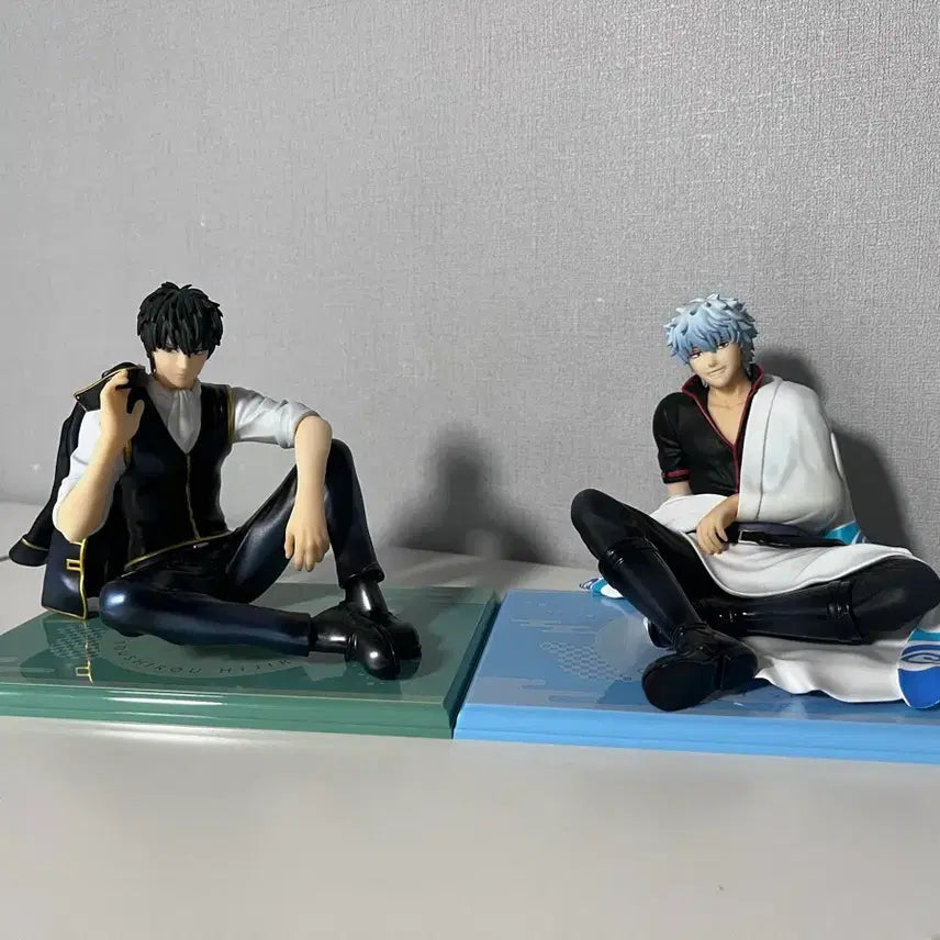[BUNJANG] Gintama Tenohira Gintoki &amp; Hijikata Bundle Set Figures / 은혼 테노히라 긴토키 &amp; 히지카타 일괄