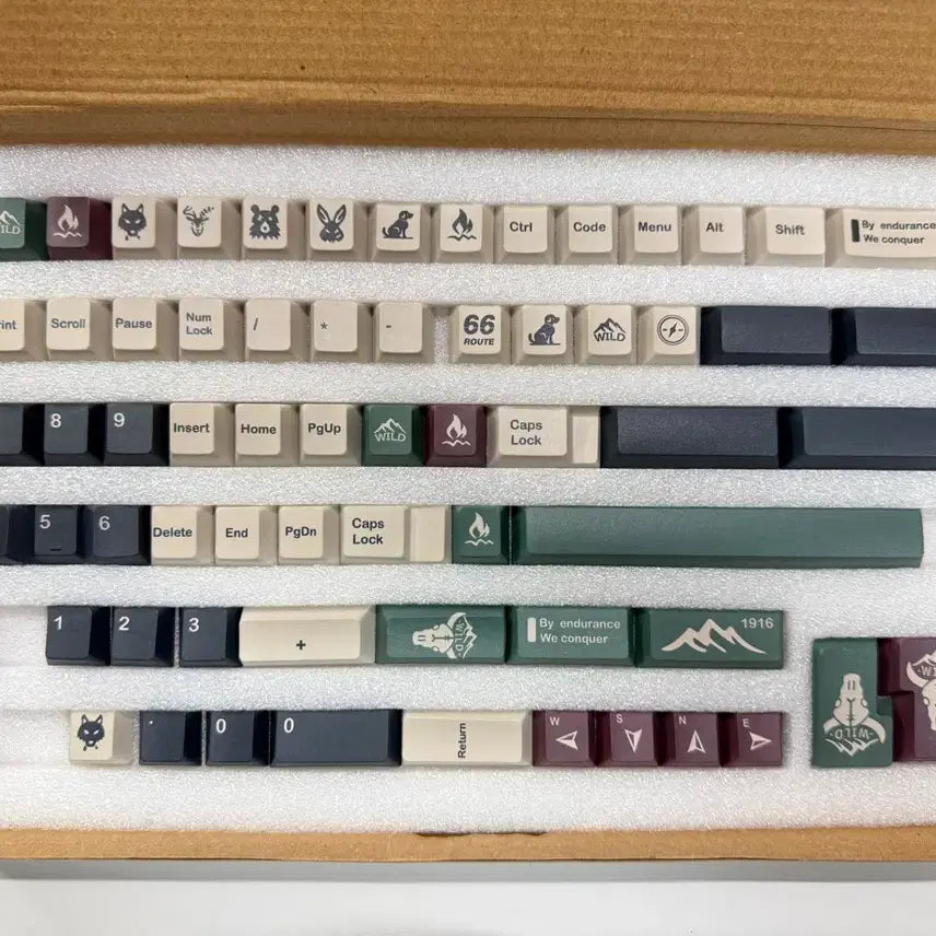 [BUNJANG] GMK Wild Keycap Set / 짭 와일드 기계식키보드 키캡