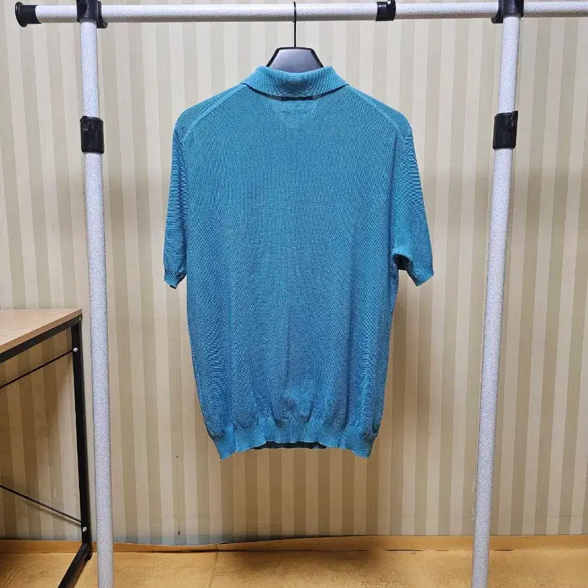 [BUNJANG] Beanpole Knit Cotton Blue L / 빈폴 니트 코튼 L