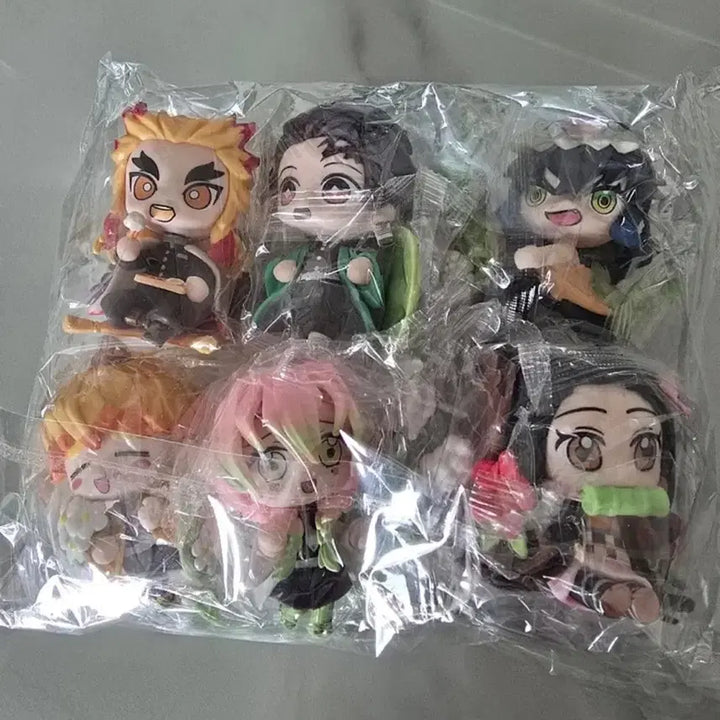 [BUNJANG] Demon Slayer 6종 Set Unsealed Official Licensed Figure / 귀멸의칼날 피규어 미개봉 6종 세트로 일괄 판매합니다.