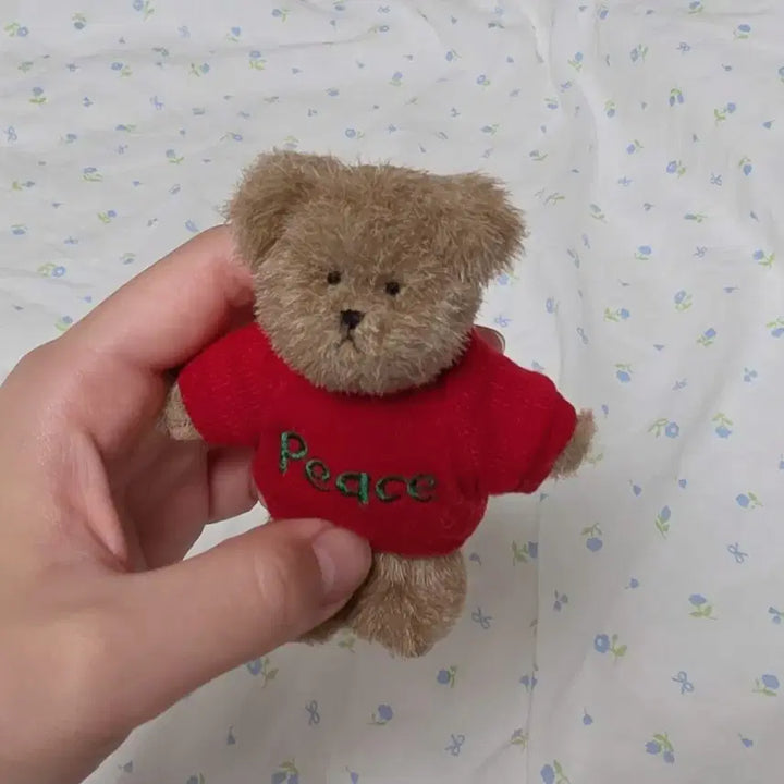 [BUNJANG] Boyds Bears Peace Choco Chomi Mini Vintage Keychain Classic Toy Retro Bear Doll / 보이즈베어 peace 쪼꼬미 빈티지 키링 고전 완구 레트로 곰 인형