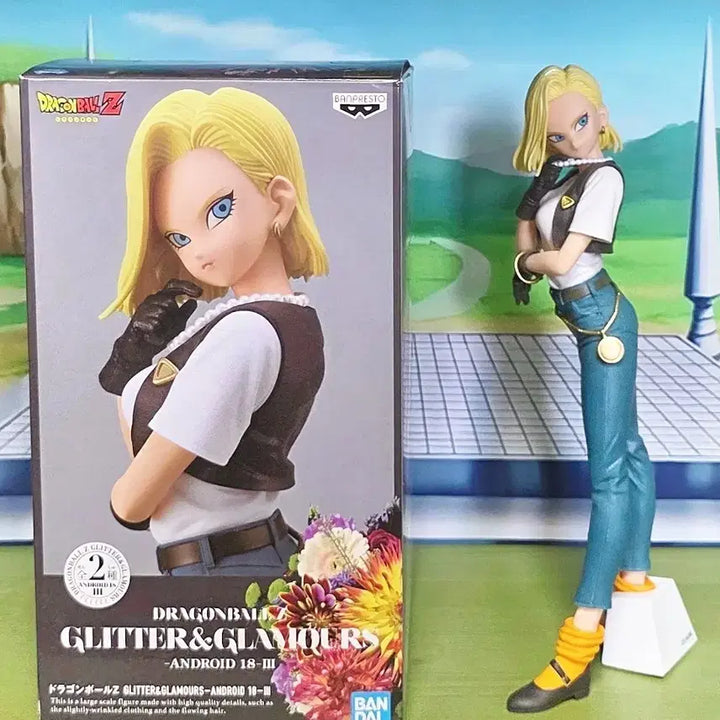 [BUNJANG] Dragon Ball Z Glitter &amp; Glamours Android 18 Figure / 드래곤볼 글리터 글래머스 인조인간 18호 피규어