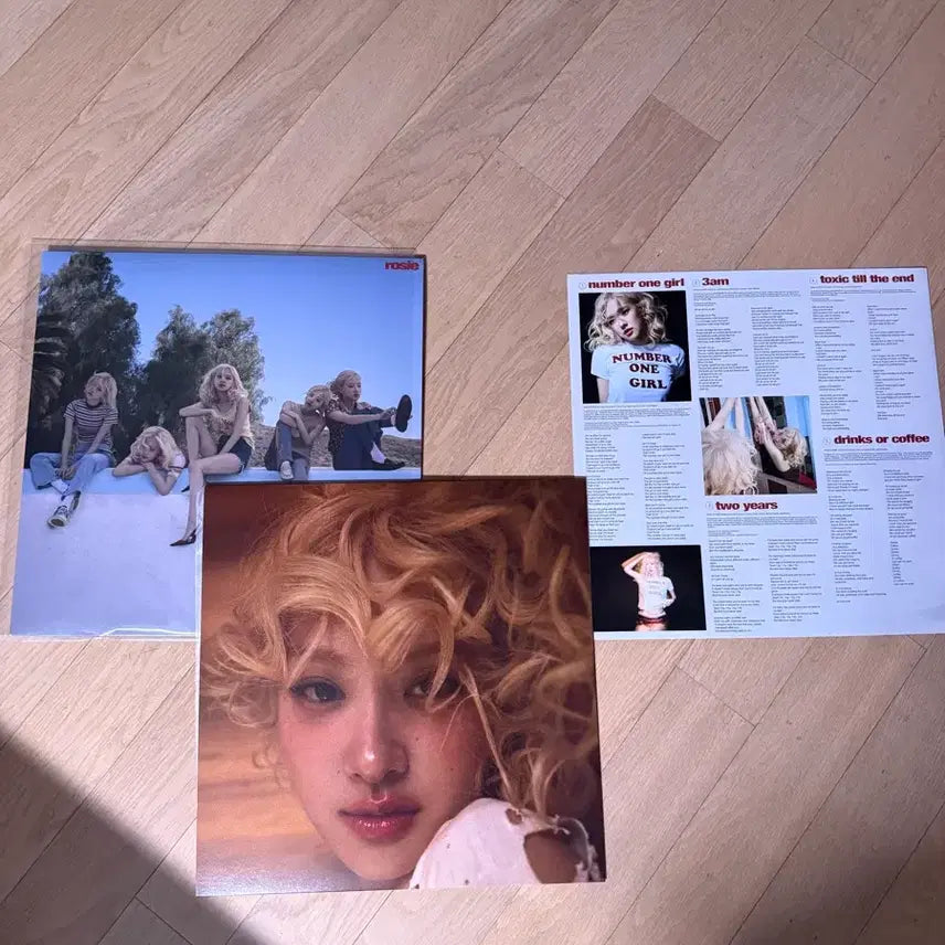 [BUNJANG] BLACKPINK Rosé LP Pink Limited Edition / 로제 lp 핑크 한정반
