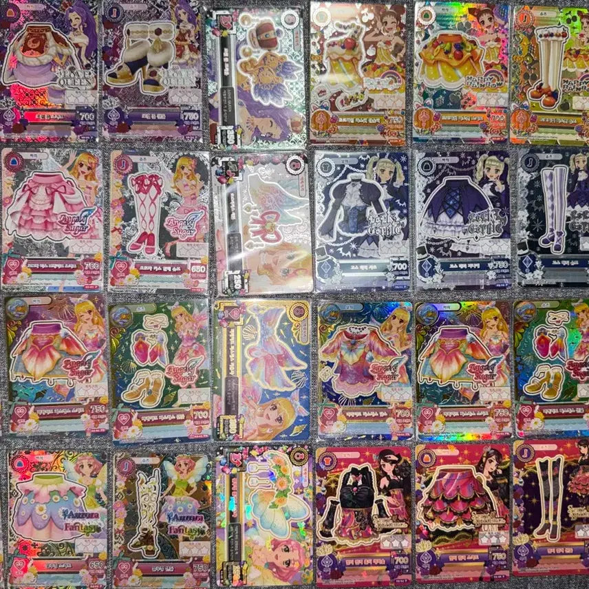 [BUNJANG] Aikatsu Ichigo Yurika Aurora Kiss Gos Magic Bundle Set / 파격 세일 40) 아이엠스타 아이카츠 일괄 오로라키스 고스매직 이치고